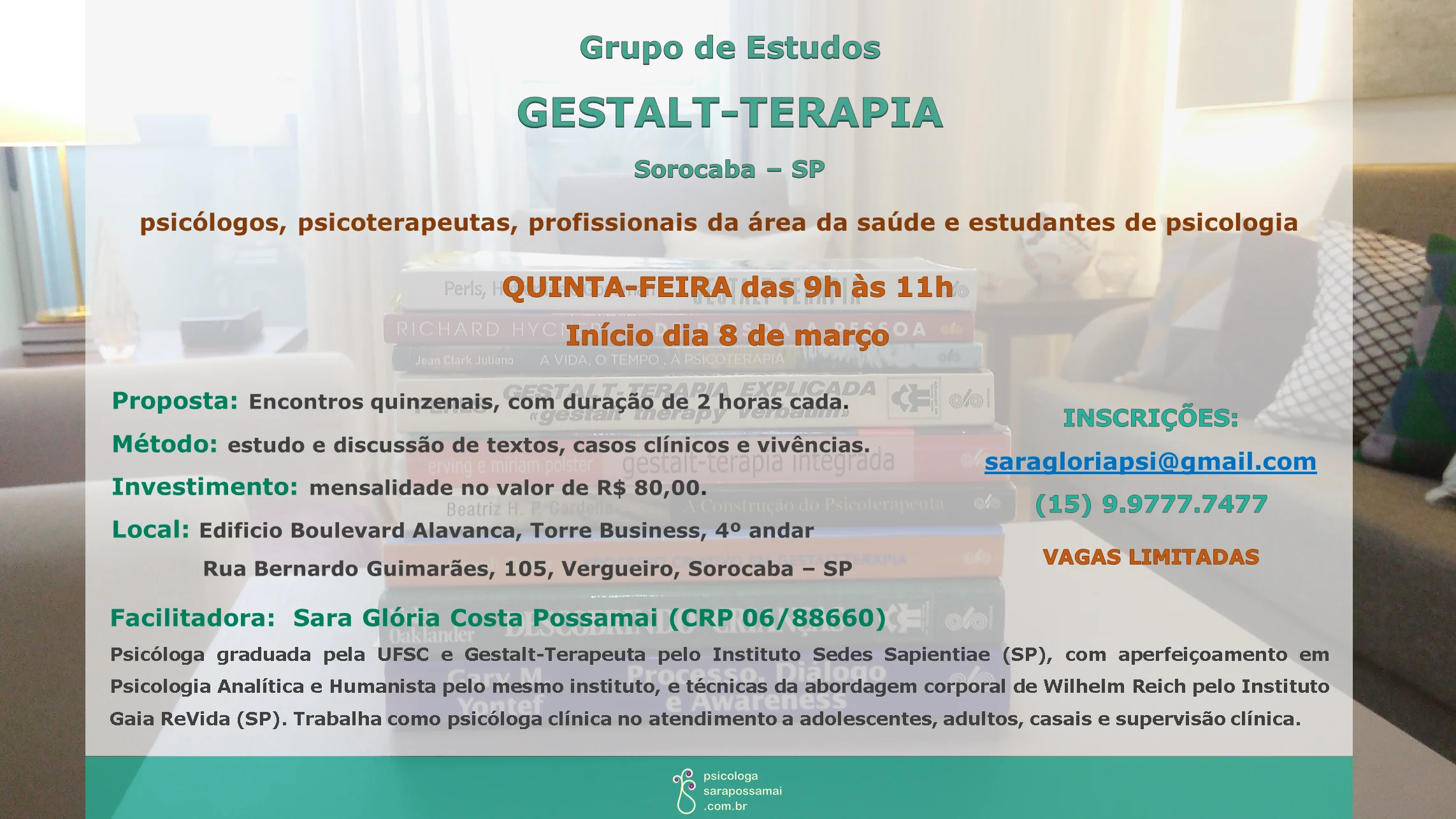 Grupo de Estudos Gestalt-Terapia - Sorocaba - 2018